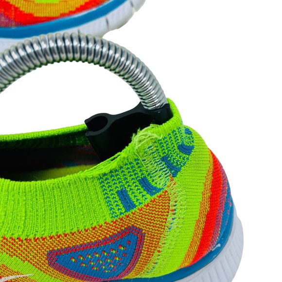 Nike Mens Free 5.0 Flyknit Rainbow Shoes 615805-316‎ main image 7